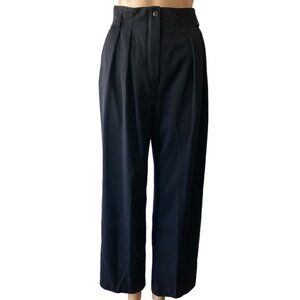 Escada Black High-Rise Size 36-XS Dress Slacks